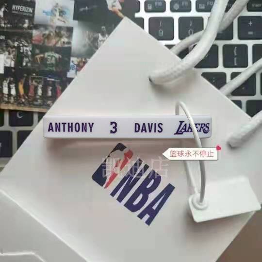 NBA球星戴维斯篮球手环湖人队 浓眉同款3号运动硅胶腕带 情侣款