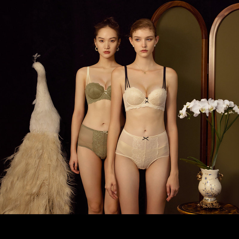 BOTHYOUNG性感小胸文胸聚拢小胸显大内衣女法式蕾丝胸罩套装,女士内衣/男士内衣/家居服,文胸,淘宝优惠券,粉丝福利购,淘宝优惠卷