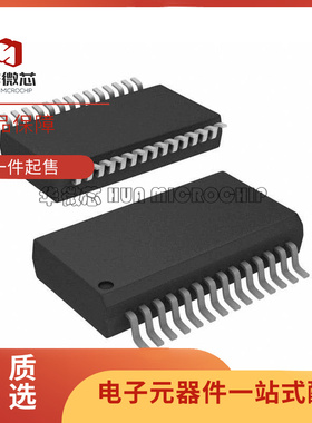 PIC24FJ64GB002-I/SS 封装SSOP28 嵌入式16位微控制器MCU原装正品