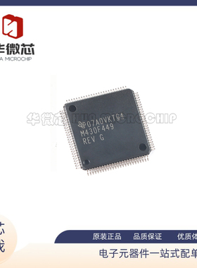 MSP430F449IPZR LQFP-100丝印M430F449 16位微控制器MCU原装正品