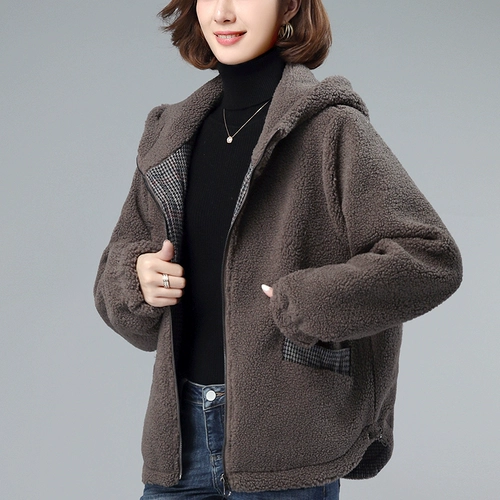 Демисезонная длинная стеганая куртка для матери, пуховик, шерстяное пальто, средней длины, в западном стиле, для среднего возраста