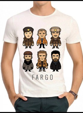 Fargo T-shirt 冰血暴 T恤 白色 短袖 冰血暴 T恤衫 男女