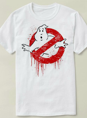 Ghostbusters 捉鬼敢死队 Tee Shirt圆领 DIY班服定制T恤男女2