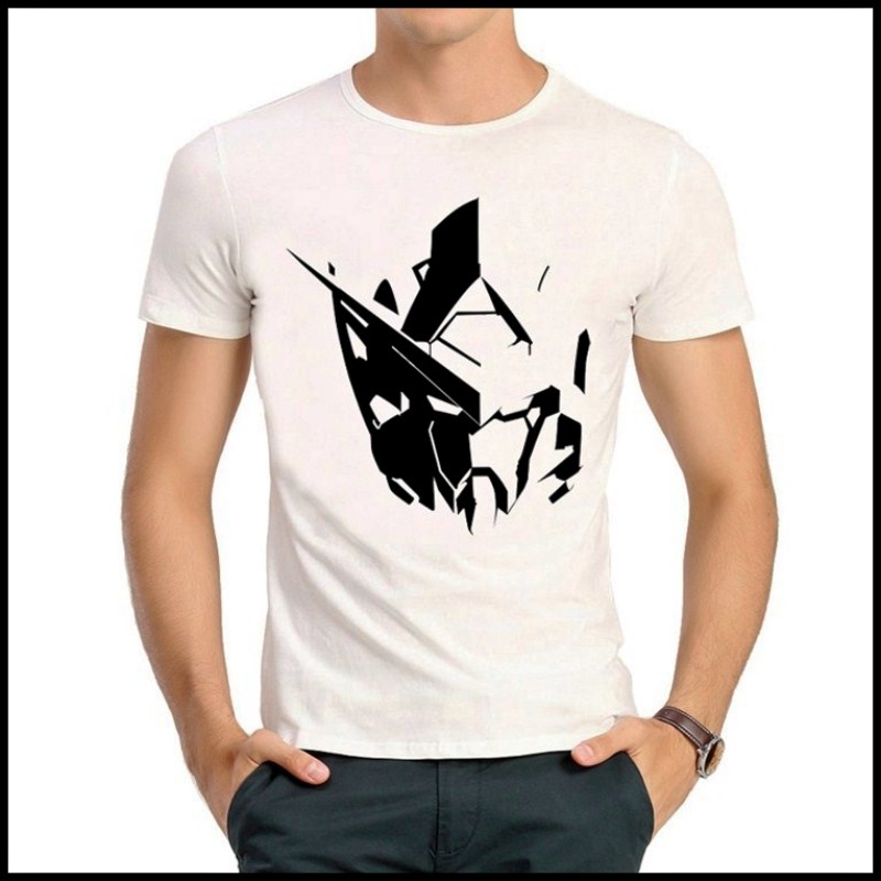 GUNDAM Seed T-shirt 高达 T恤 欧美潮流 T恤 白色短袖 高达 T恤