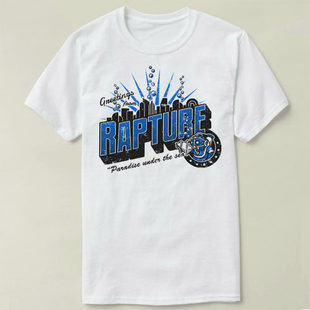 Greetings from Rapture Bioshock 生化奇兵Shirt圆领 定制T恤
