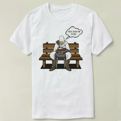 Assassin's Creed hiding spot刺客信条Tee Shirt 定制T恤男女