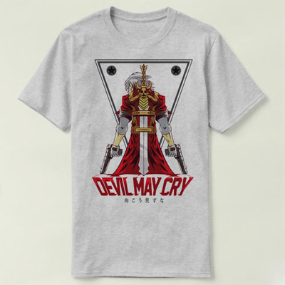DMC devil may cry 鬼泣 Tee Shirt圆领 DIY定制 T恤男女