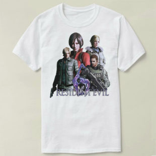 residentevil6biohazard生化危机6Shirt圆领上衣T恤