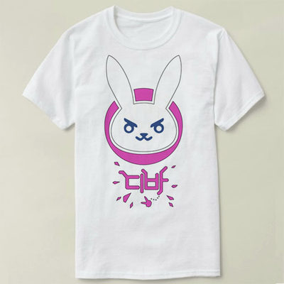 D.Va Overwatch 守望先锋   短袖 个性 定制 DIY  T-Shirt T恤