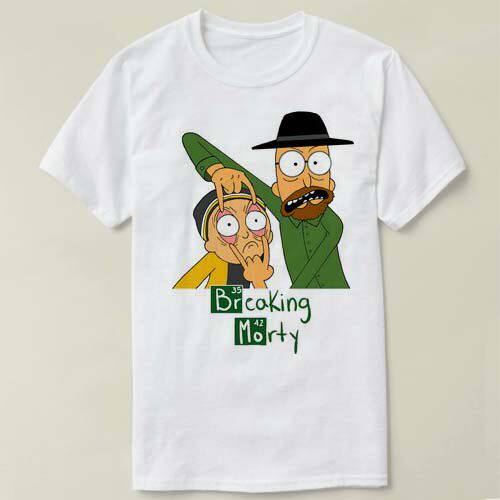 Breaking Bad绝命毒师Rick and Morty瑞克和莫蒂Tee Shirt T恤