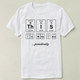 T恤 男女diy This Who Shirt Chemistry Tee 化学