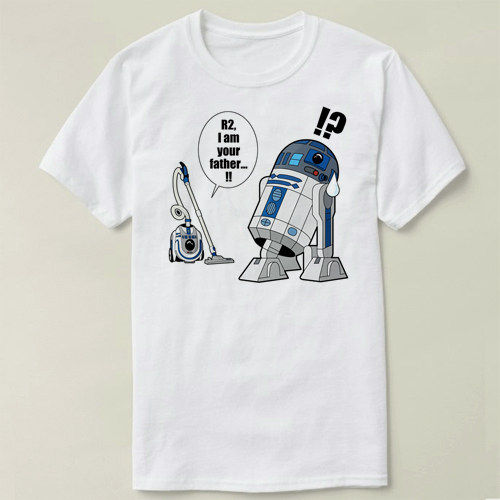 GEEK  programmer R2D2 STAR WARS 星球大战 定制Tee T-Shirt T恤