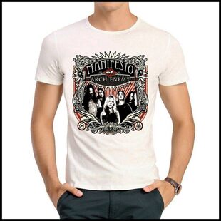 shirt 大敌乐队 T恤 Arch 大敌乐队T恤 白色短袖 男女 Enemy