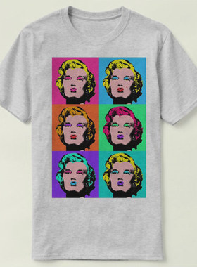 Donald Trump Marilyn Monroe 玛丽莲 梦露  定制 T-Shirt T恤