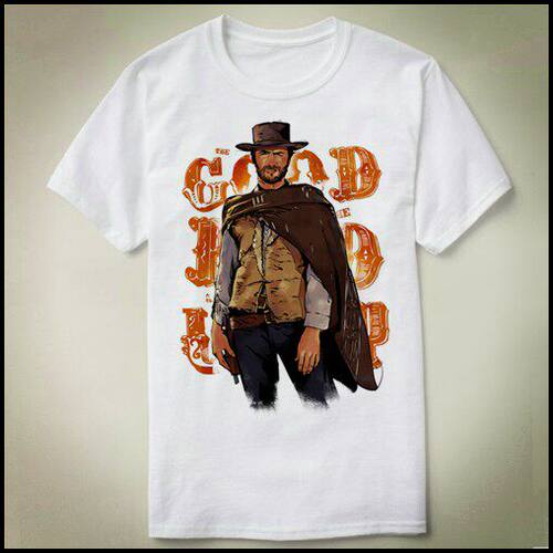 Clint Eastwood 伊斯特伍德 Good Bad Ugly   T-Shirt T恤 衣服