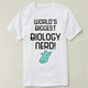 Nerd Biggest 定制男女Tee T恤 Biology Shirt 生物