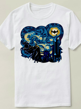 Dark Starry knight Van Gogh 梵高  DIY Tee T-Shirt T恤 衣服