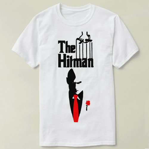 HITMAN 47 杀手47 Tee Shirt圆领 DIY来图定制T恤班服