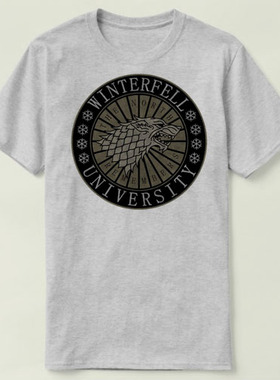 Game of Thrones 权力的游戏 圆领 定制男女Tee T-Shirt T恤 p