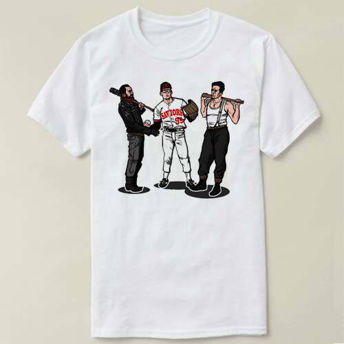 BASEBALL NEGAN walking dead行尸走肉圆领 定制Tee Shirt T恤