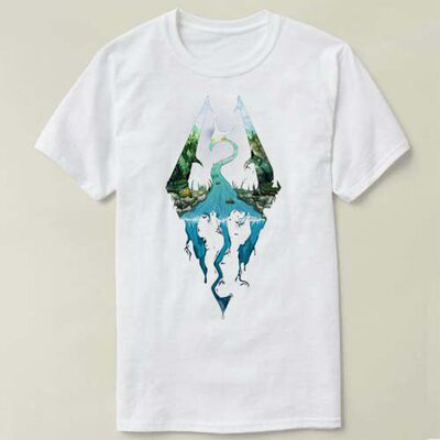 Elder Scrolls V: Skyrim 上古卷轴 天际 男女 Tee T-Shirt T恤