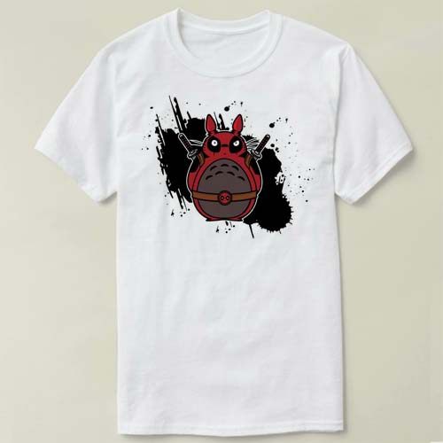 Deadpool死侍Marvel漫威T-Shirt 定制T恤男女neighbor totoro