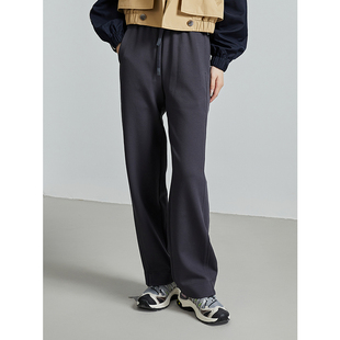 oldcolour秋季新款直筒阔腿裤女垂感休闲宽松裤子女P330705A1