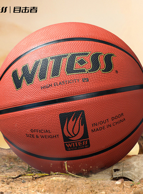 WITESS篮球儿童幼儿园小学生成人5号7号加厚软皮定制训练比赛用球