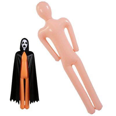 DIY Halloween Inflatable Body Mannequin 60x156cm Scary Decor
