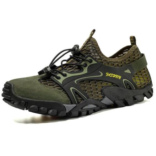 Men's Solid Color Creek Tracing Water Shoes Outdoor Beach Sw