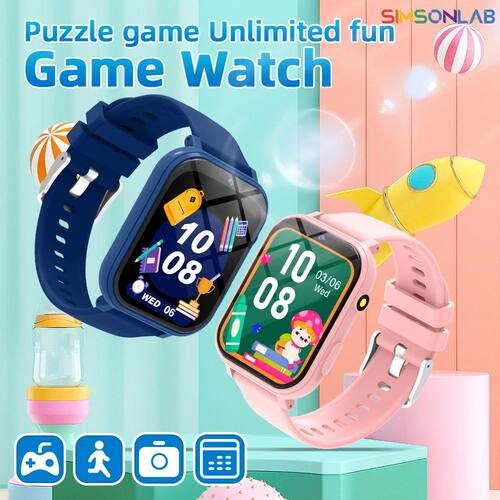 NewSmart Watch For Children Games HD Screen Camera Flashligh
