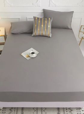 1 piece of solid color bed sheet for bedroom 100%Polyeste El