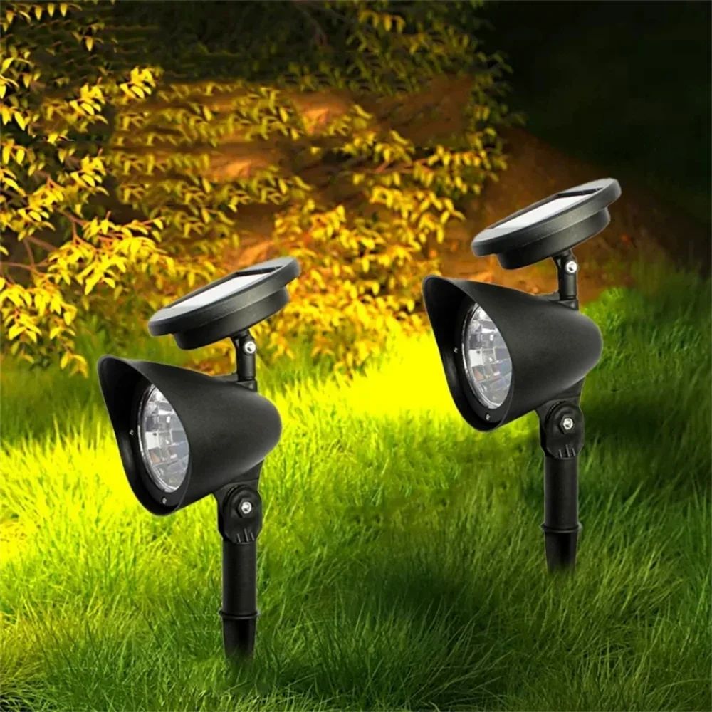 Outdoor Led Solar Spotlight Garden Lights Landscape Decorati