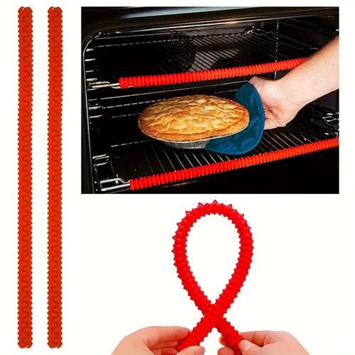 Heat-resistant Silicone Oven Rack Cover, Kitchen Anti Slip P