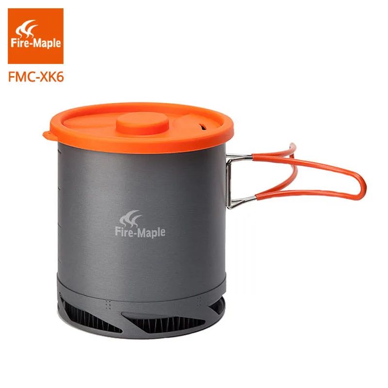 Fire Maple FMC-XK6  Heat Exchanger Pot 1L Foldable Cooking P