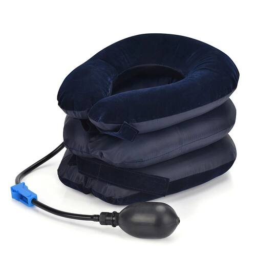 Neck Stretcher Inflatable Air Neck Traction Apparatus Device
