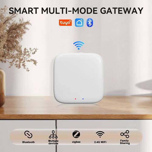 Tuya Smart Home Zigbee Gateway WiFi Bluetooth Bridging Devic