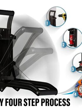 16 Oz Heavy Duty Metal Can Crusher Wall Mounted Bottle Opene