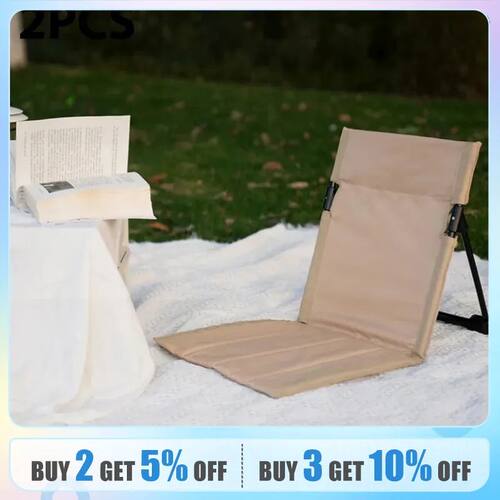 Foldable Camping Chair Outdoor Garden Park Single Lazy Chair
