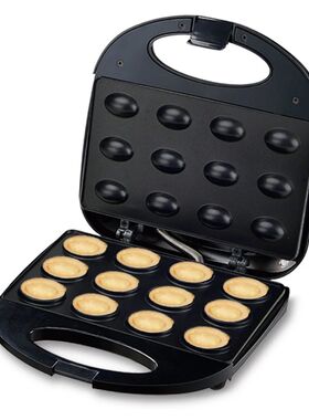 Electric Walnut Cake Waffle Maker With Nuts 12 Holes Cooking