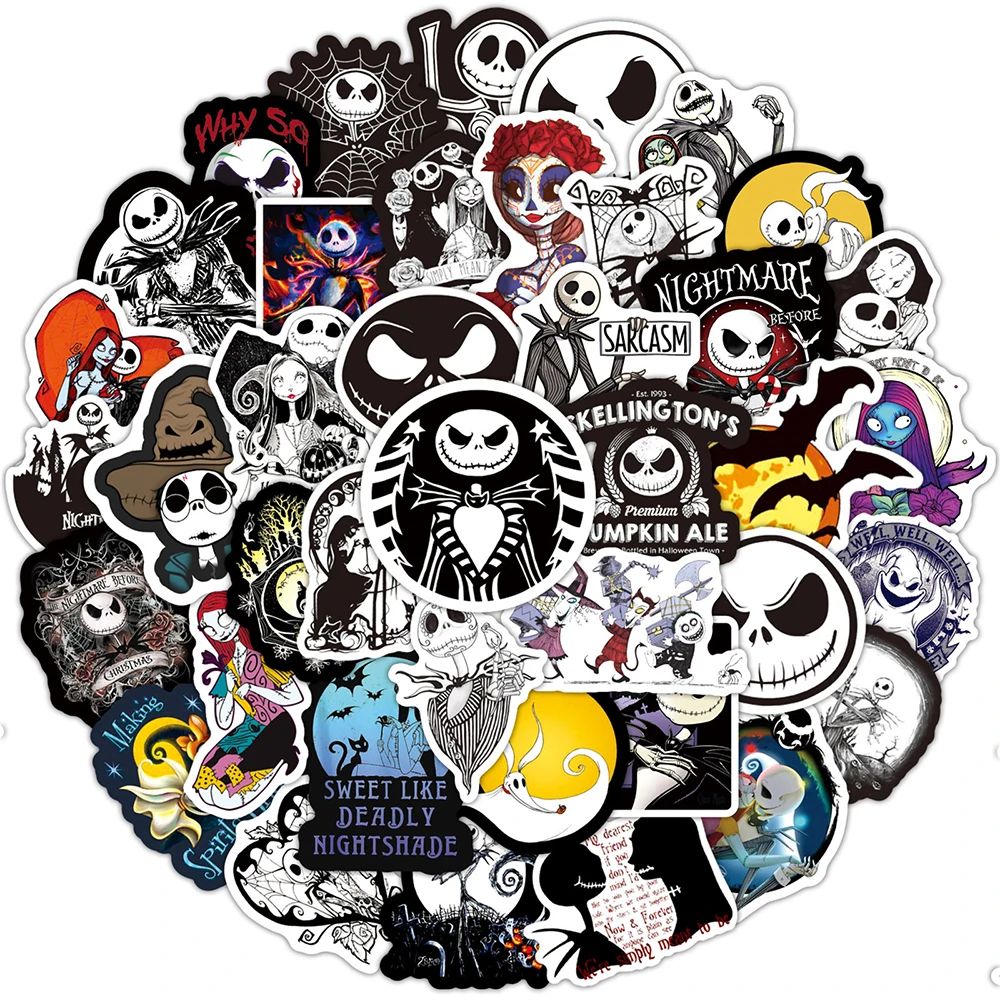10/30/50/100PCS  Movie Nightmare Before Christmas Halloween