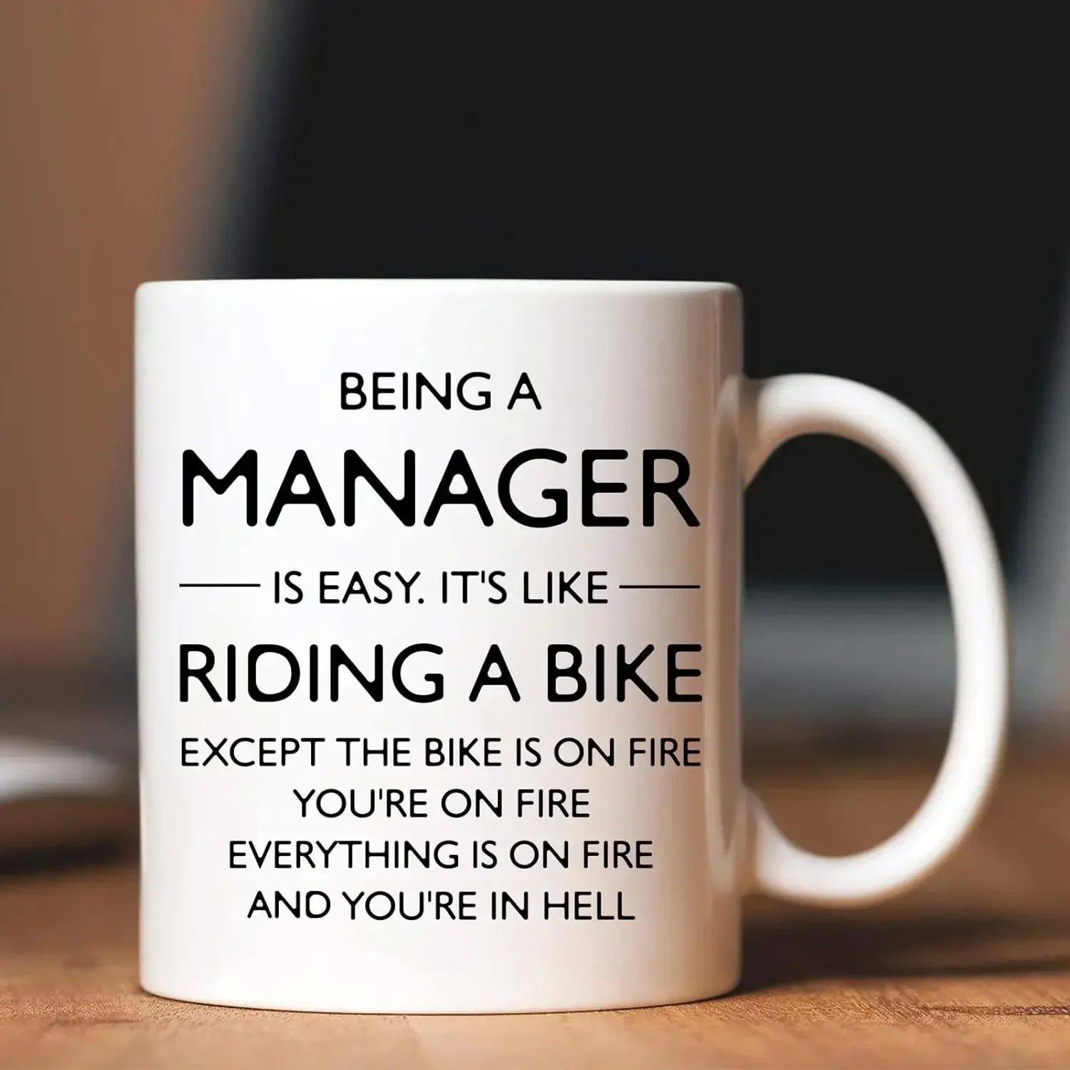 Being A Manager Is Easy Mugs For Manager Gifts for Women Men