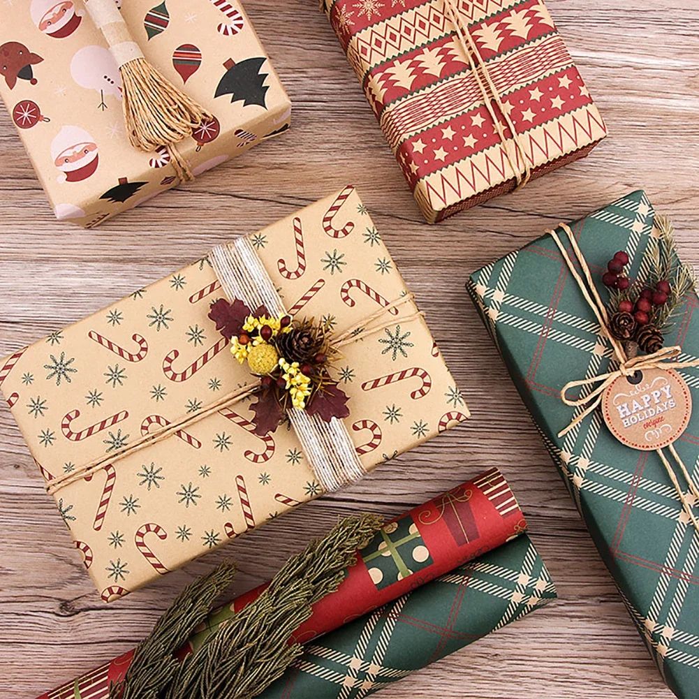 Christmas Gift Wrapping Paper for Birthday Christmas Gift Kr