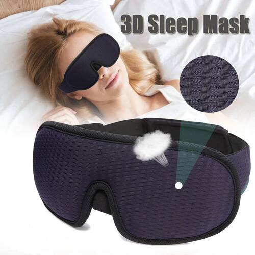3D Sleep Mask Blindfold Sleeping Aid Eyepatch Eye Cover Slee