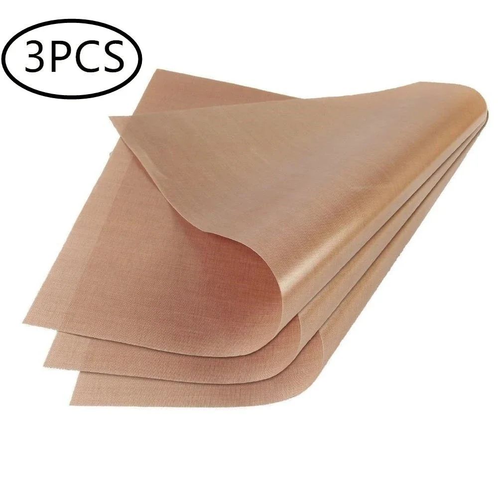 3Pcs Non Stick Heat Transfer Paper Oilcloth Pad Cooking Pape