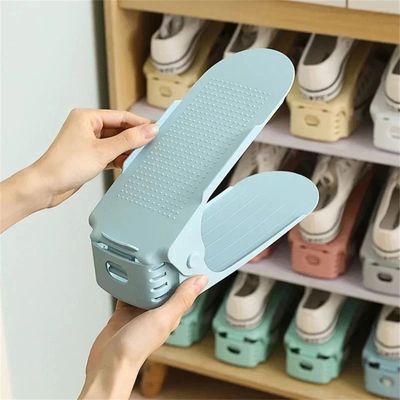 10 Pcs Shoe Stacker Shoe Slots Organizer Shoe Slots Space Sa