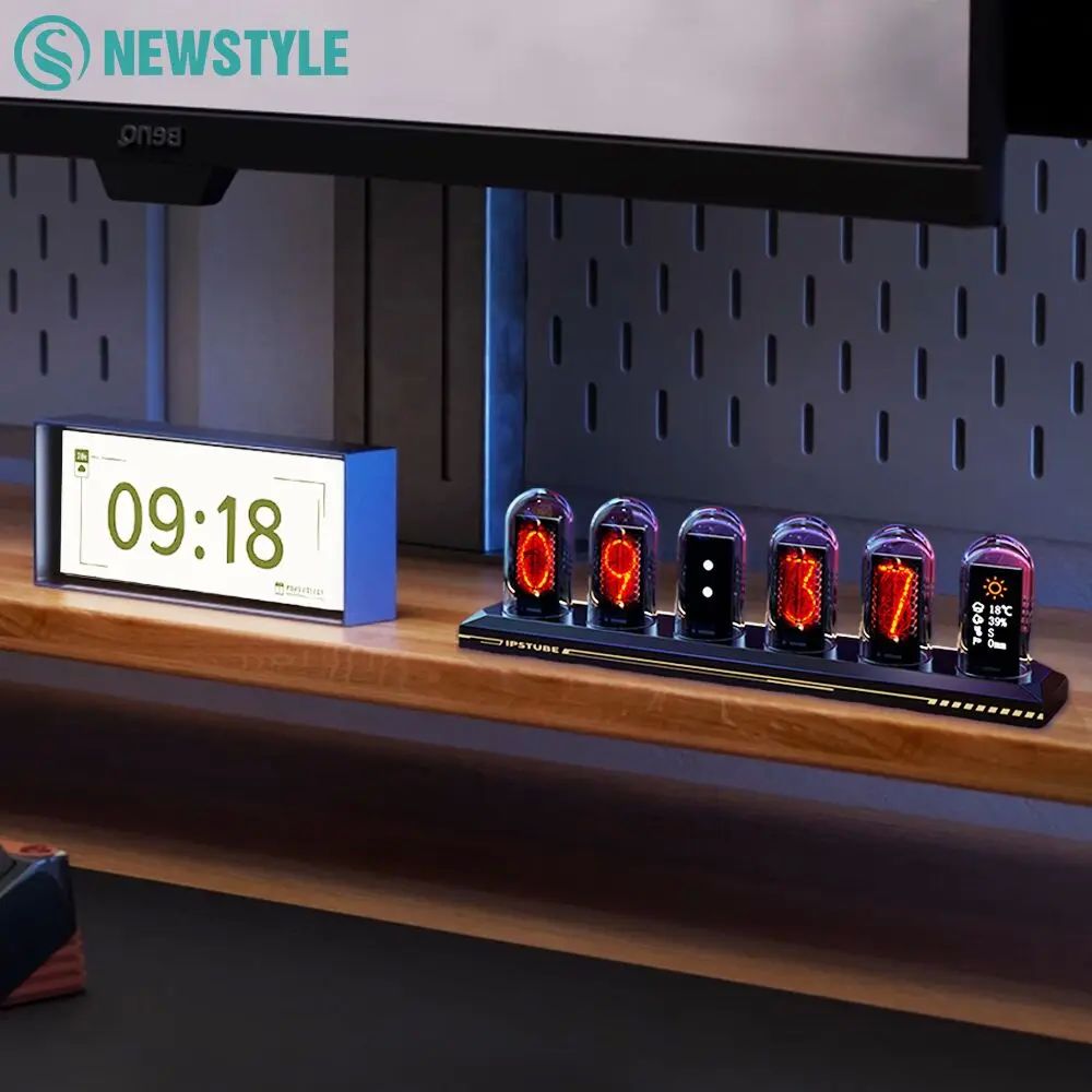 IPS Quantum Clock Night Light RGB Glow Color Bluetooth App C
