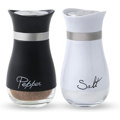 2 Pack Salt and Pepper Shakers, Kitchen Accessories Spice Ja