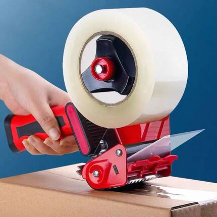 1PC hand-held tape dispenser, metal thickened carton sealer,