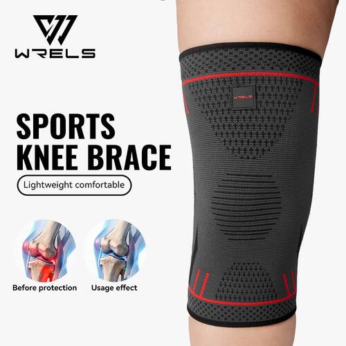 Compression Knee Sleeve Support Breathable Anti-Slip Sports